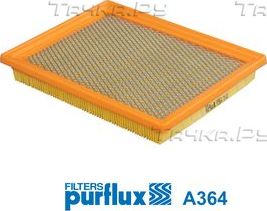 Воздушный фильтр Purflux для Subaru Legacy I 1989-1994. Артикул A364