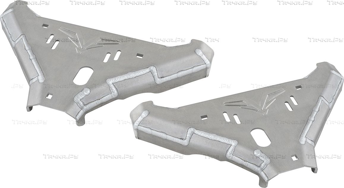 Защита алюминевая Falcon для нижних рычагов Tank 400 2.0T 2024-2026. Артикул 8119227351
