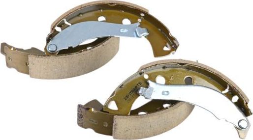 Тормозные колодки Zentparts задние для Fiat Duna 1987-1991. Артикул Z86161