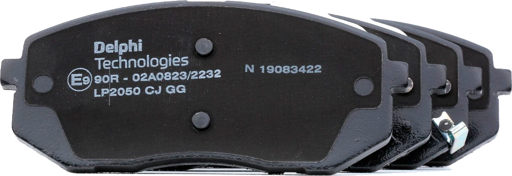 Тормозные колодки Delphi (Low-Metallic). Артикул LP2050