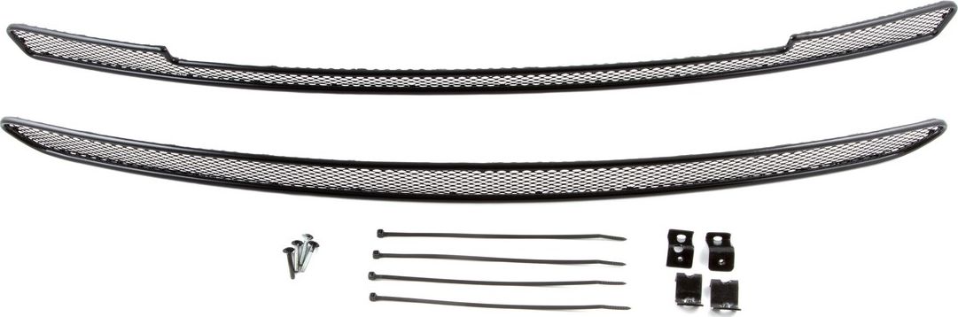 Сетка Arbori на решётку бампера, черная 10мм (2 шт) для Lada Granta I 2011-2014. Артикул 01-550611-101