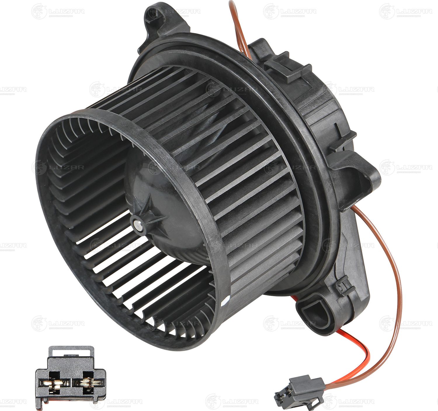 Вентилятор, мотор печки (отопителя) салона Luzar. Артикул LFh 1518