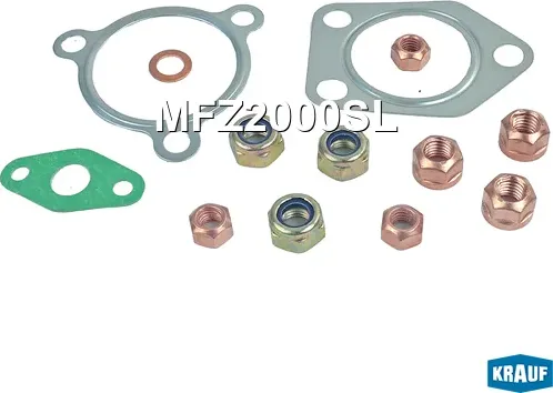 Комплект прокладок турбокомпрессора Krauf. Артикул MFZ2000SL