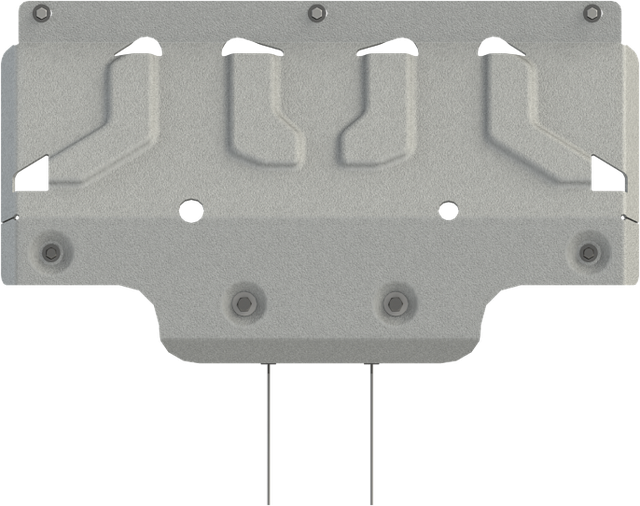 Защита алюминиевая Шериф (3 мм) для стабилизатора Changan Hunter Plus 2023-2026. Артикул 28.6049