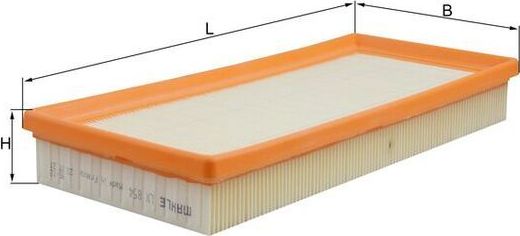 Воздушный фильтр Mahle. Артикул LX 854