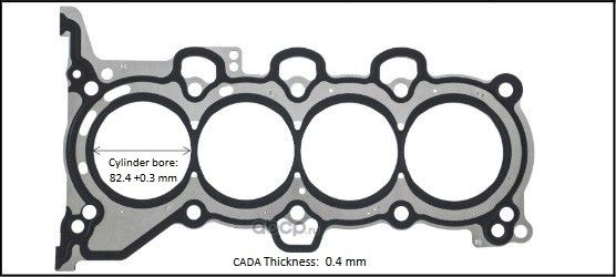 Прокладка головки блока Hyundai/KIA G4NC, G4NA (22311-2E000) Eristic. Артикул EG2142