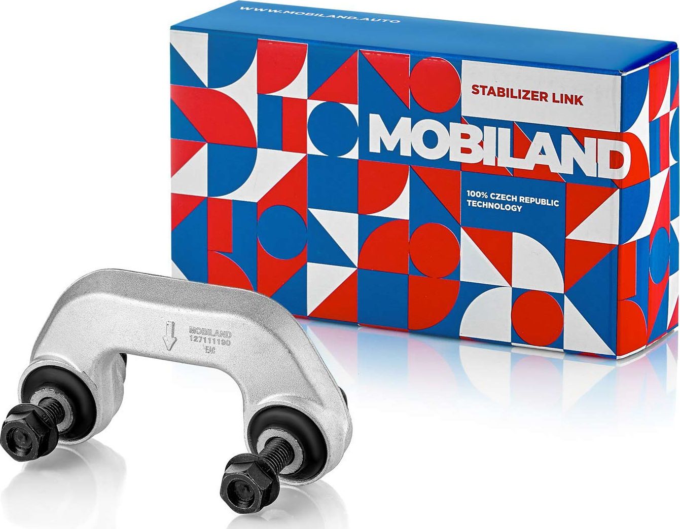 Стойка (тяга) стабилизатора Mobiland. Артикул 127111190