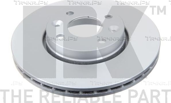 Тормозной диск NK передний для Nissan Micra V 2005-2026. Артикул 312264