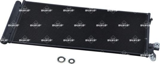 Радиатор кондиционера (конденсатор) NRF EASY FIT для BMW 4 G22, G23 2020-2026. Артикул 350596