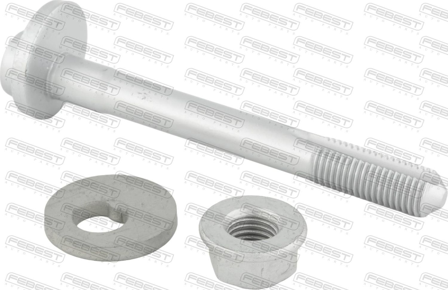 БОЛТ С ЭКСЦЕНТРИКОМ (КОМПЛЕКТ) Febest. Артикул 1629-204-KIT