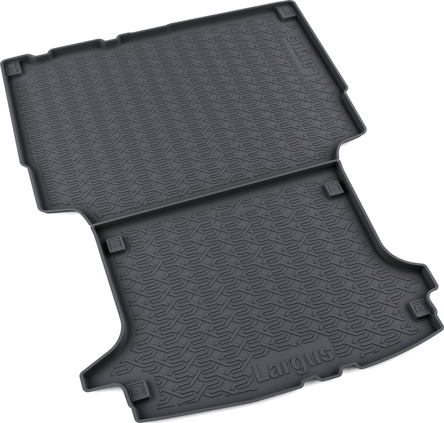 Коврик в багажник Mile для Lada Largus фургон 2012-2026. Артикул 2030331