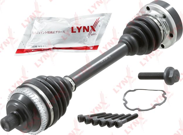 Полуось (привод в сборе, приводной вал) LYNXauto. Артикул CD-1280A