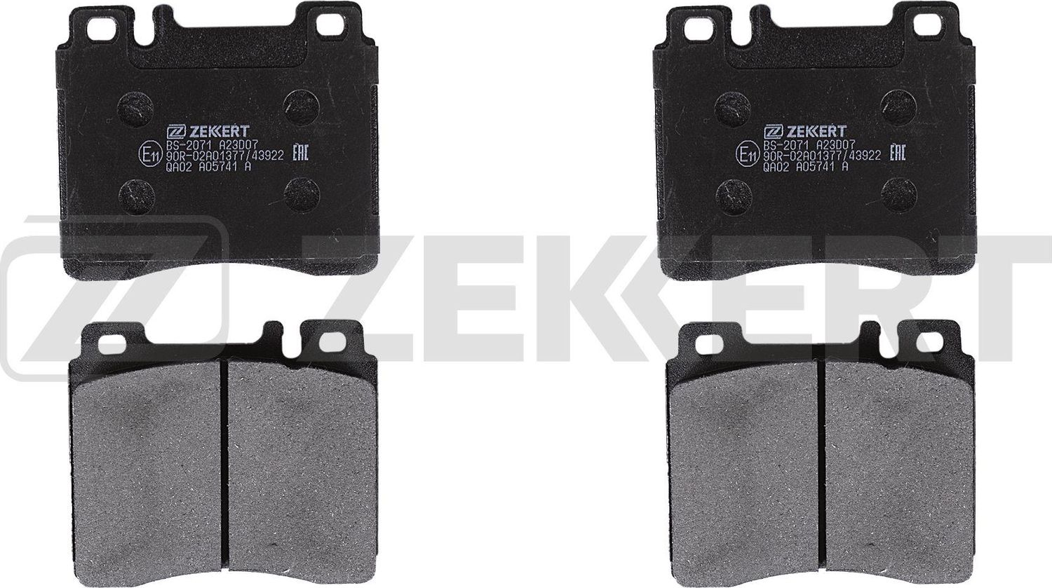 Тормозные колодки Zekkert. Артикул BS-2071