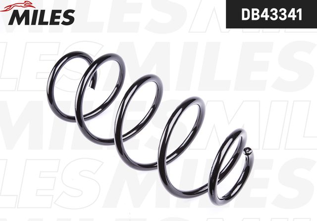 Пружина подвески Miles передняя для SEAT Toledo IV 2012-2019. Артикул DB43341