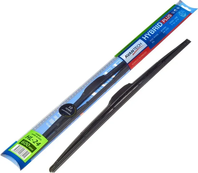 Щетка стеклоочистителя гибридная на левый руль Avantech Hybrid 600мм ( 24 ) арт Avantech. Артикул HL24