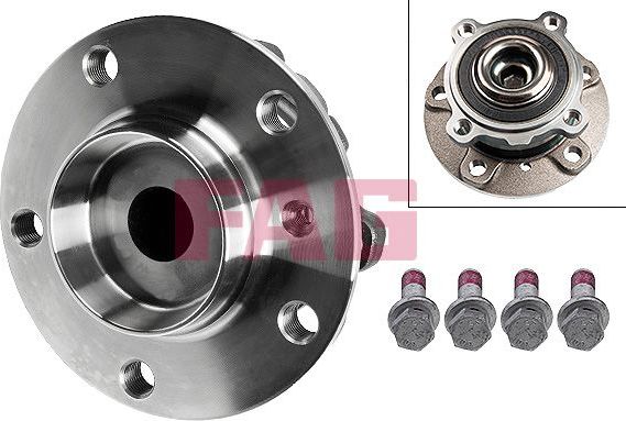 Ступица колеса с интегрированным подшипником Fag передняя для BMW 7 IV (E65/E66) 2001-2008. Артикул 713 6677 70