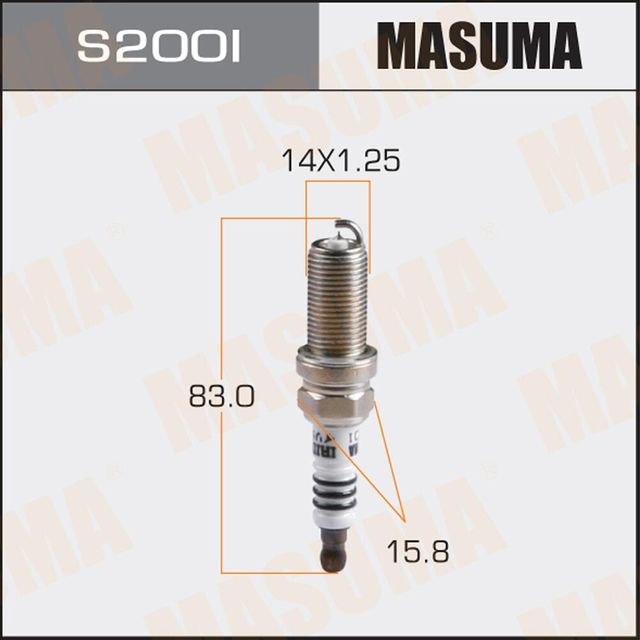 Свеча зажигания Masuma для Nissan Almera Classic I 2006-2013. Артикул S200I