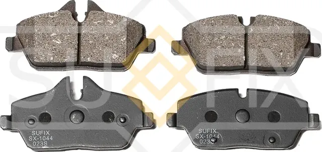 Колодки тормозные дисковые | перед прав/лев | (Sufix). Артикул SX-1044