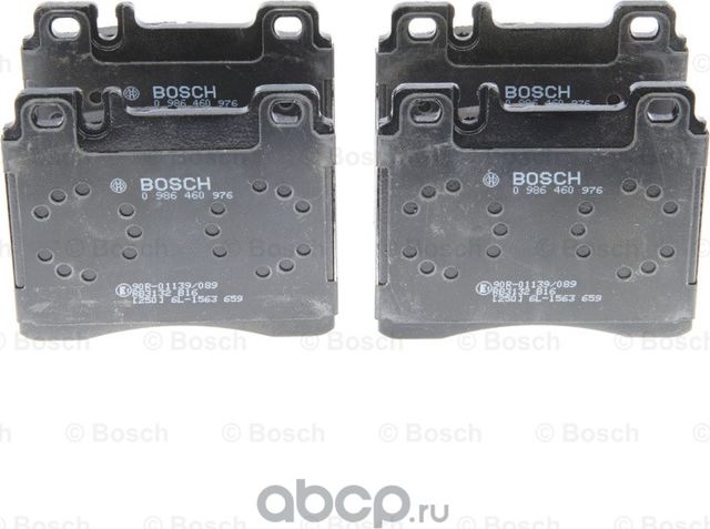 Колодки тормозные дисковые (Bosch). Артикул 986460976