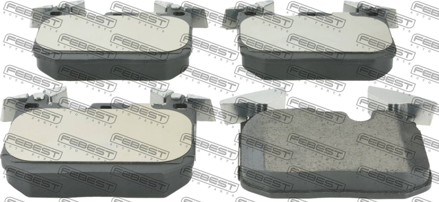 Тормозные колодки Febest. Артикул 1901-F20F