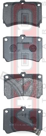 Тормозные колодки Akyoto Packing AKYOTO. Артикул AKD-1113