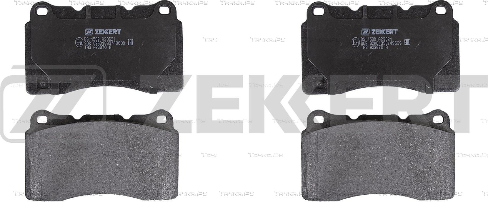 Тормозные колодки Zekkert передние для Cadillac STS I 2005-2007. Артикул BS-1509