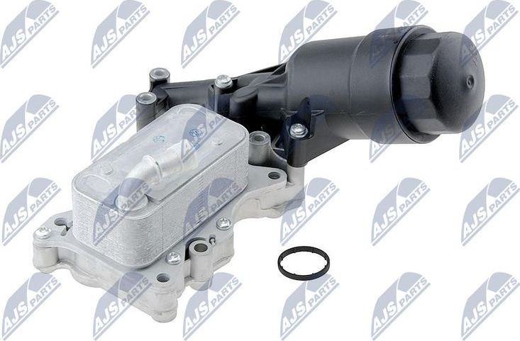 Радиатор масляный (маслоохладитель) для двигателя NTY (алюминий). Артикул CCL-ME-008