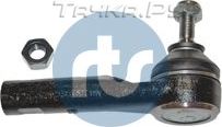Наконечник рулевой тяги RTS правый для Fiat Doblo II 2010-2026. Артикул 91-90121-110