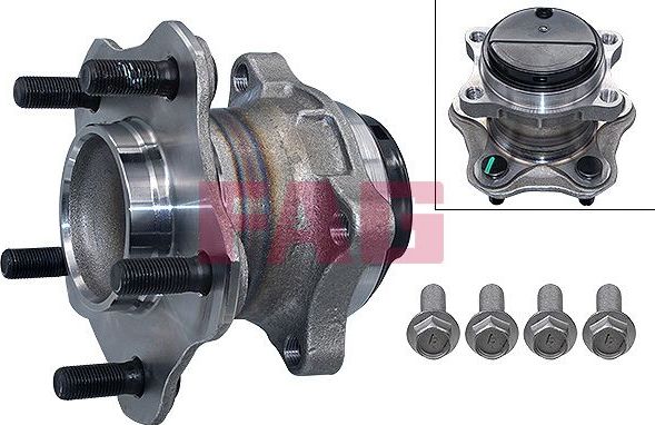 Ступица колеса с интегрированным подшипником Fag. Артикул 713 6330 10