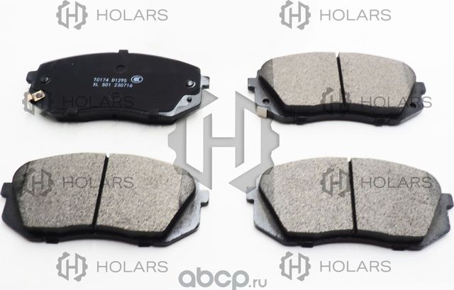 Колодки торм. перед. диск   к-т. для ам  KIA OPTI (Holars). Артикул HLBP0012