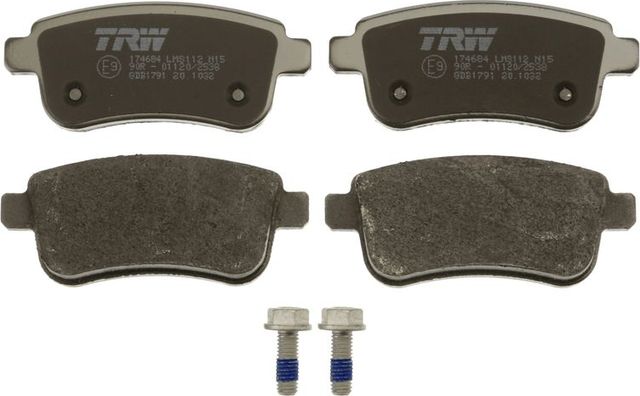 Тормозные колодки TRW COTEC. Артикул GDB1791