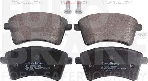 Тормозные колодки Eurobrake. Артикул 5502223959