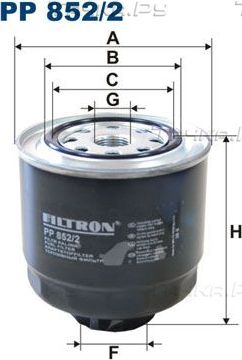 Топливный фильтр Filtron. Артикул PP 852/2