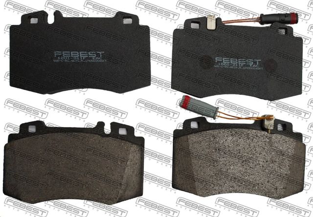 Тормозные колодки Febest. Артикул 1601-211F