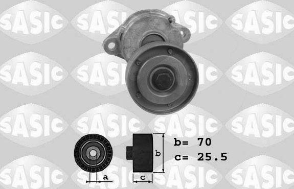 Натяжной ролик (натяжитель) приводного клинового зубчатого ремня Sasic. Артикул 1626153