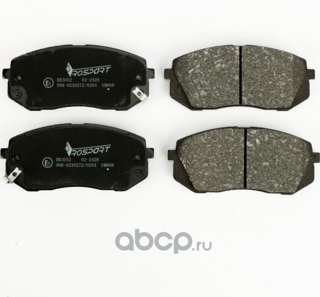 Тормозные колодки (Rospart). Артикул RB3052