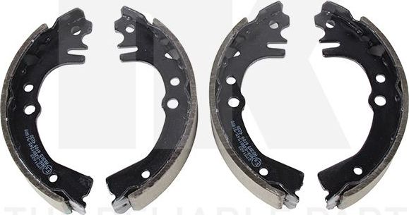 Тормозные колодки NK для Daihatsu Cuore IV (L500) 1995-1998. Артикул 2751623