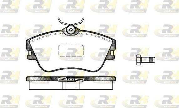 Тормозные колодки RoadHouse. Артикул 2480.00