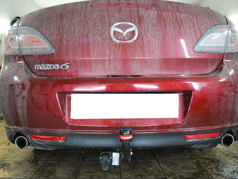 Фаркоп Oris (ранее Bosal) для Mazda 6 II хэтчбек, седан 2007-2012. Артикул 4528-A