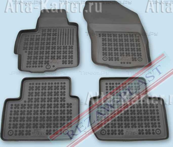 Коврики Rezaw Plast для салона Mitsubishi Outlander XL (без огнетуш.) 2006-2012. Артикул 202303