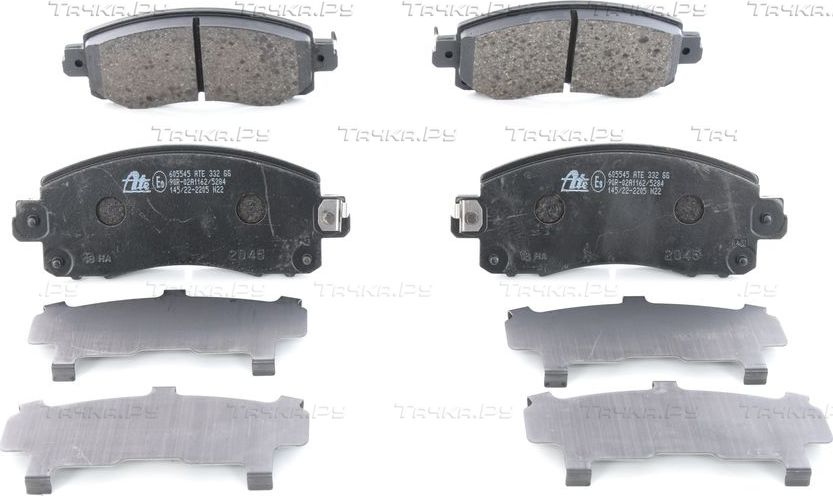 Тормозные колодки ATE для Subaru Forester V 2018-2026. Артикул 13.0460-5545.2