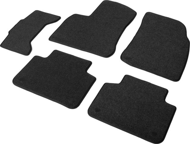 Коврики текстильные AutoFlex Standard в салон для Volkswagen Touareg (Фольксваген Туарег) III поколение 2018-2026 Графит. Артикул 4580301