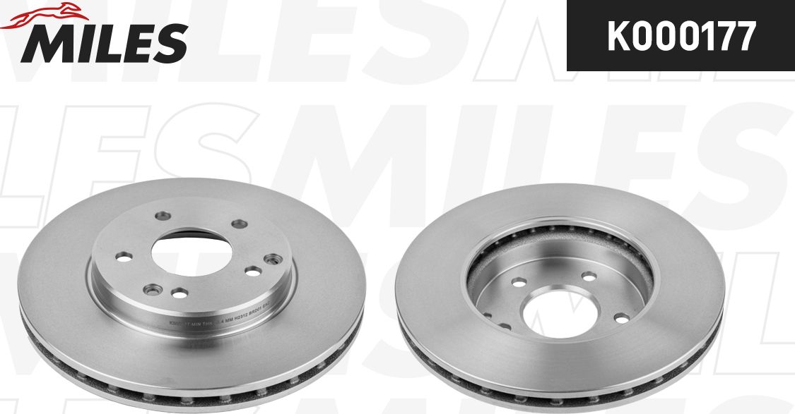 Тормозной диск Miles. Артикул K000177
