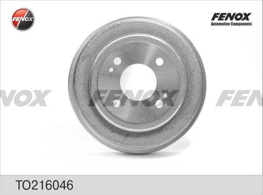 Тормозной барабан Fenox. Артикул TO216046