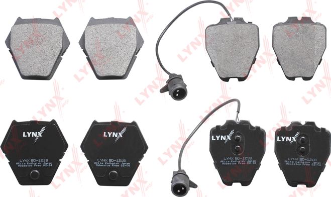 Тормозные колодки LYNXauto. Артикул BD-1218