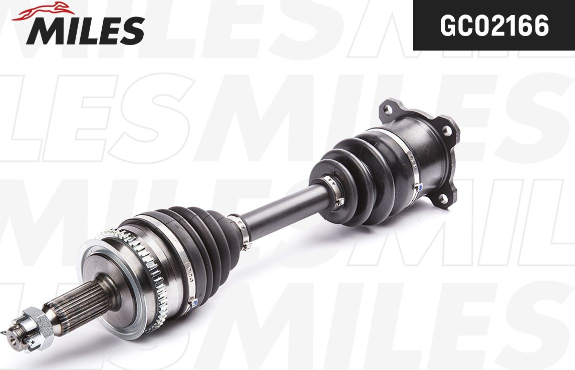 Полуось (привод в сборе, приводной вал) Miles. Артикул GC02166