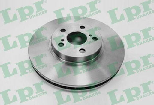 Тормозной диск LPR передний для Toyota Avensis I 1997-2001. Артикул T2741V