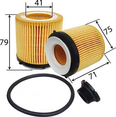 Масляный фильтр JS Asakashi. Артикул OE0088