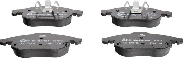 Тормозные колодки ATE передние для Saab 9-3 I 2002-2003. Артикул 13.0460-7212.2