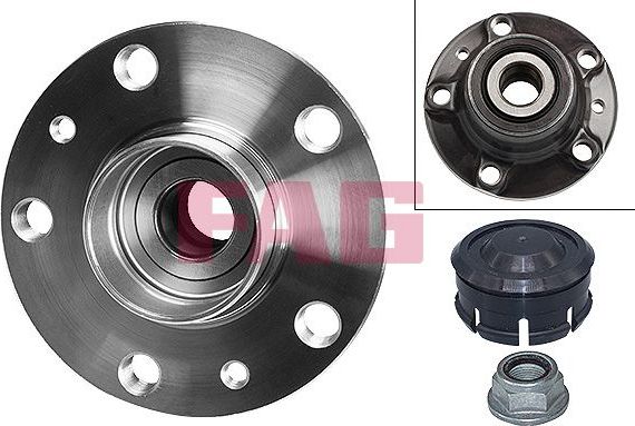 Ступичный подшипник (комплект) Fag задний для Renault Laguna I 1995-2001. Артикул 713 6308 70